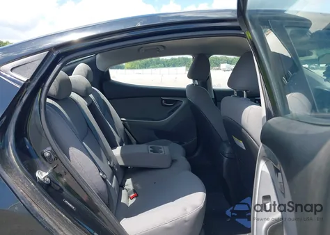 2016 Hyundai Elantra Se из США, поврежденный, VIN 5NPDH4AE9GH751719